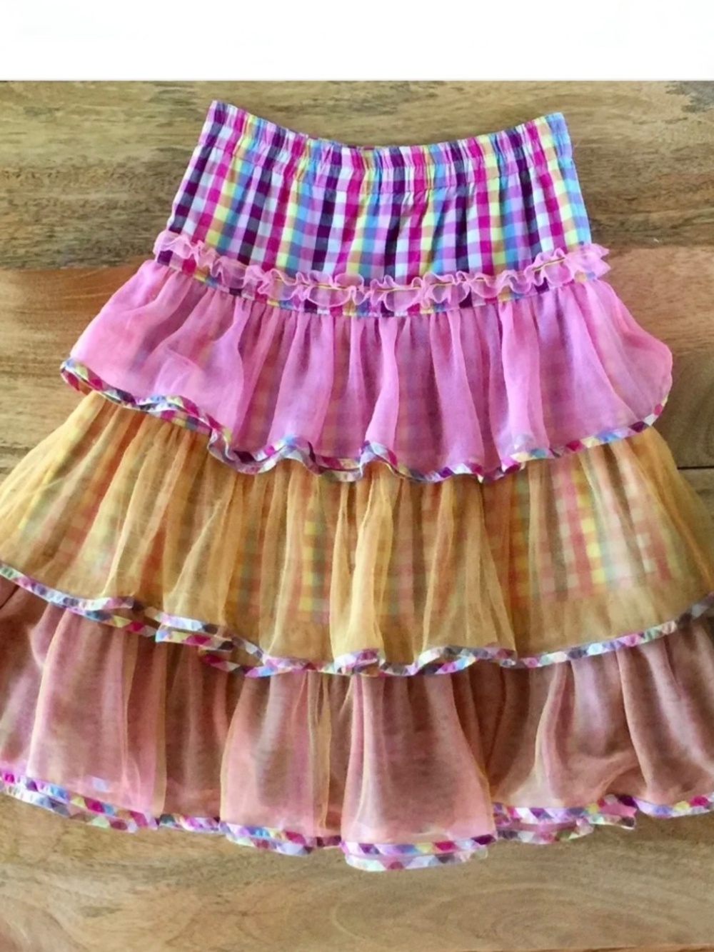 Oilily Tulle Layered Swing skirt Girls 140 9-10